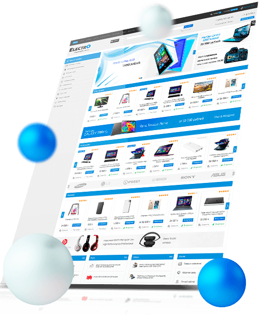 Готовый интернет магазин Electro