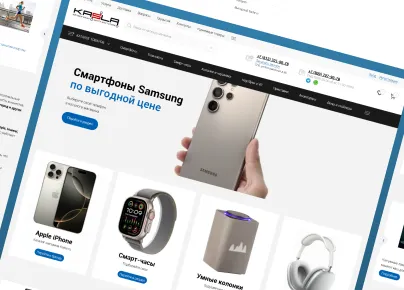 Kasla: интернет-магазин электроники 