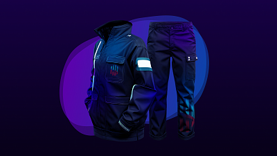 Композиция со спецодеждой