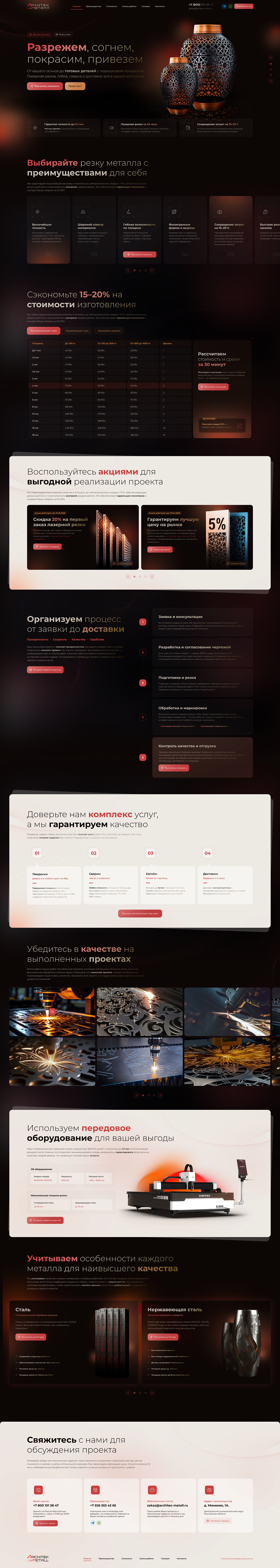 Изделия под ключ