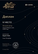 4 место Битрикс Маркетплейс Лидер продаж 2019