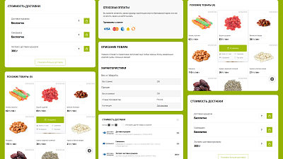 Карточка - вкладки